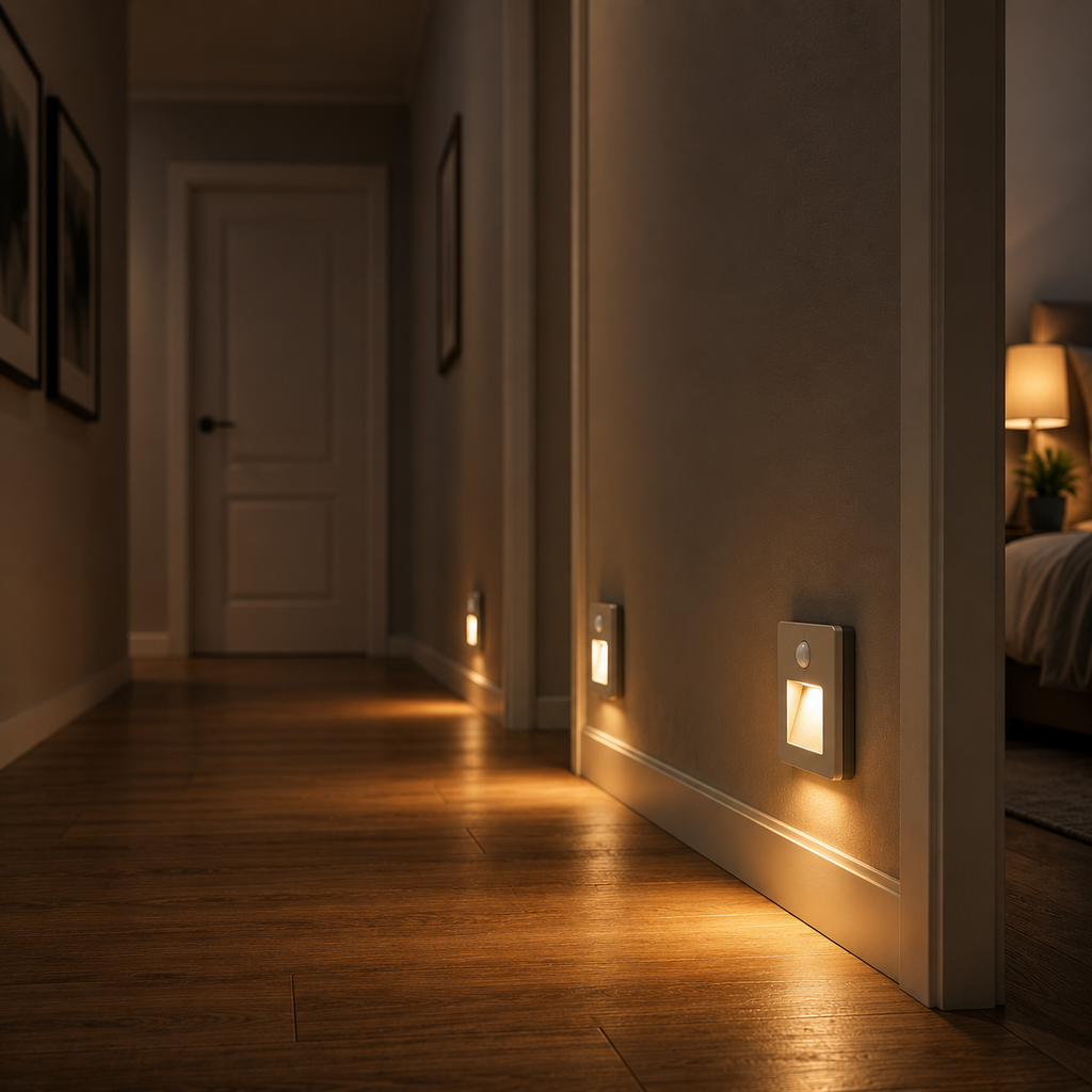 Motion Sensor Stair Light Premium 6 pack