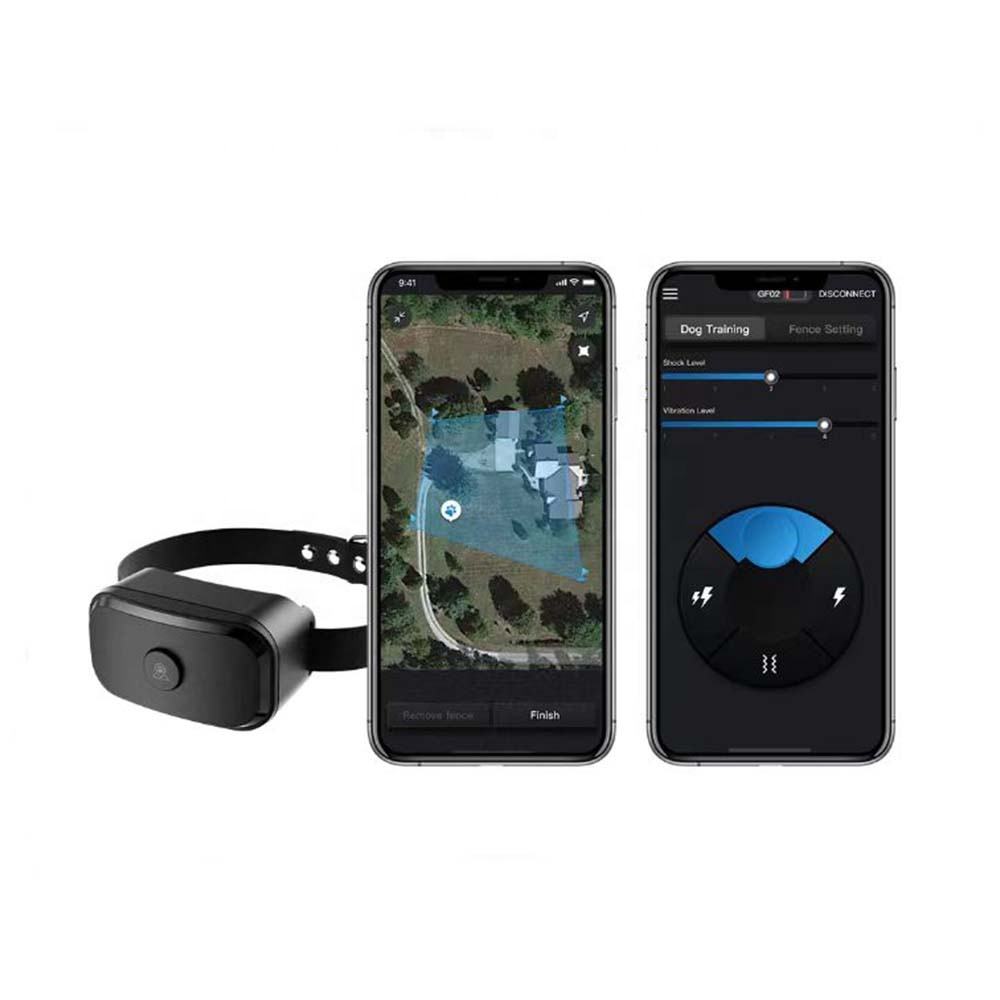 Smart GPS Dog Fence & Training Collar – Wireless Pet Containment System with App Control & Remote for Dogs