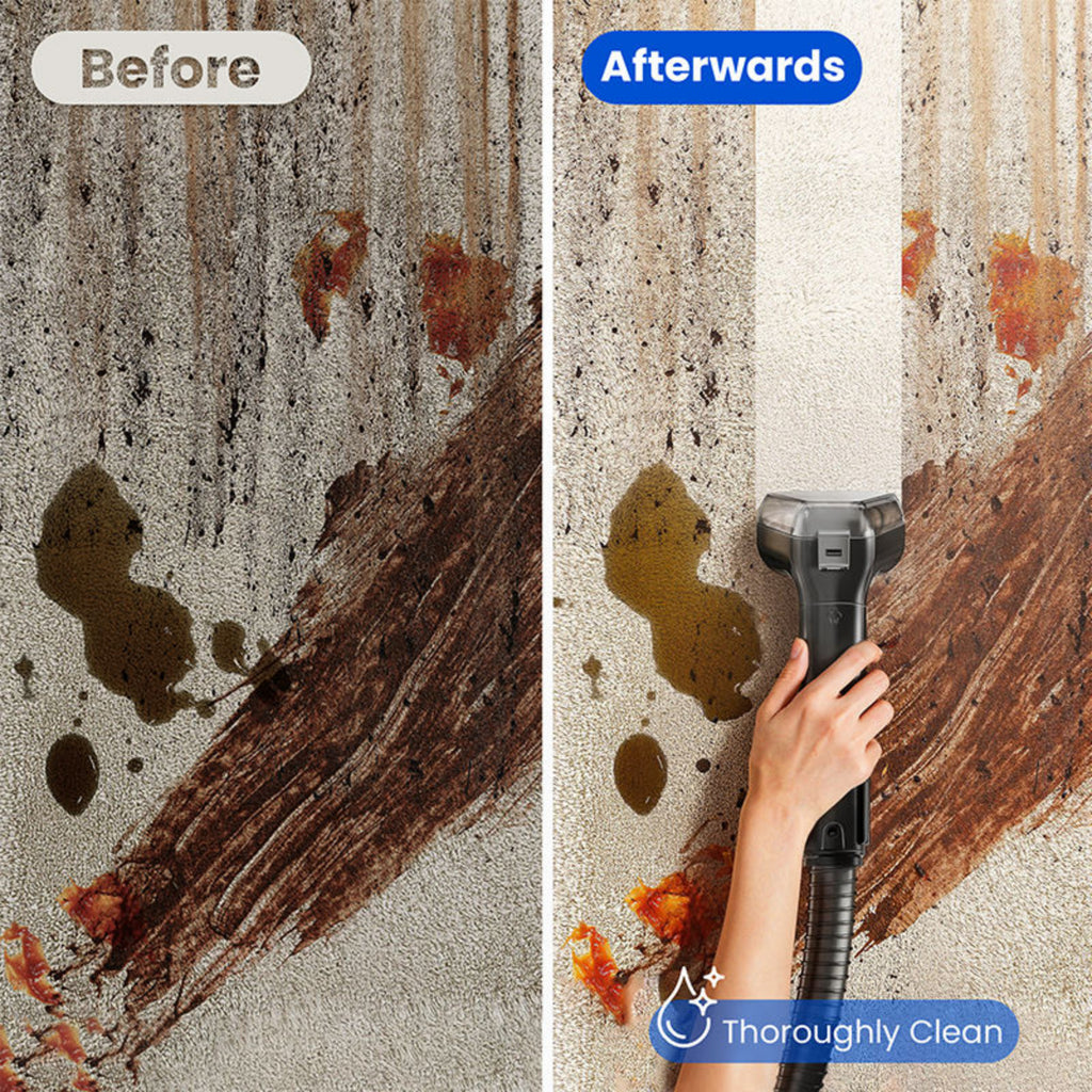 Portable Carpet & Upholstery Cleaner – Powerful Spot & Stain Remover with Strong Suction for Carpets, Rugs, Sofas & Car Interiors